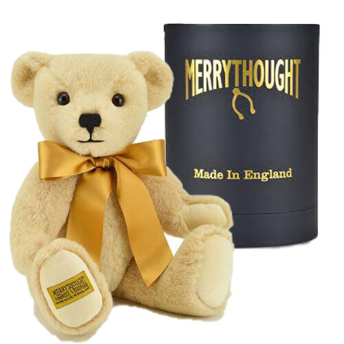 Merrythought Stratford teddy bear & bespoke gift box